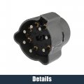 Uxcell Ignition Lock Starter Switch Key Plug Replace For Mercedes-benz 300te 1988-1993 190d 1984-1989 No 2025450104