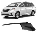Hecasa Windshield Wiper Cowl Extension Cover Trim For 2011-2020 Toyota Sienna Replacement 53867-08020 Panel Side Fender Hood 