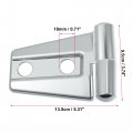 X Autohaux 2 Pcs Front Engine Hood Hinge Cover Trim Exterior Accessories Decoration For Jeep Wrangler Jk Sahara Rubicon 2-door