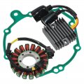 Stator Coil Regulator Rectifier Gasket Set Compatible With For Honda Cbr1000 Cbr1000rr Fireblade 2004-2005 Oem 31120-mel-013