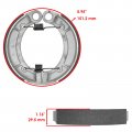 For Yamaha Wolverine 350 Yfm350 Yfm350x 2wd 2006-2009 Rear Brake Shoes Mod-ztf1-19547