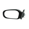 Driver Side Door Mirror For Toyota Tercel 1995 1996 1997 1998 1999 Textured Black Manual Flat Glass Non Foldaway Heated 