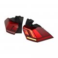 Astra Depot Compatible For 2018-2023 Vw Tiguan Driver Passenger Side Reflector Brake Tail Light Turn Signal Outer Lamp