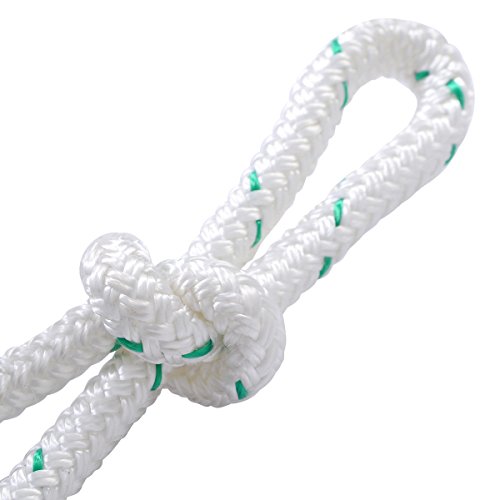 Heavy Duty Double Braid 3/7"x150’ Polyester Rope Sling 5900Lbs BREAKING STRENGTH 