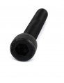 Uxcell M8x55mm Hex Bolt Socket Head Cap Machine Screws Fasteners Black 10pcs