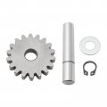 Starter Idler Gear C 18t Kit For Honda Recon 250 Trx250 1997-2022 Trx250ex Trx250x 2001-2022 Oem 28118-hm8-000 28115-hm8-a40 