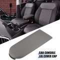 X Autohaux Car Center Console Lid Armrest Cover Seat Box Cap Panel With Latch Lip Replacement For Volkswagen Jetta Golf Passat