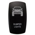 Rocker Switch Bumper Lights Symbol Blue Led 