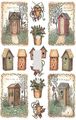 Outhouse Collage Decorative Switchplate Cover 