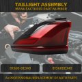 Dasbecan Led Tail Light Assembly For 2024-2025 Toyota Grand Highlander Rear Lamp Taillight Left Driver Side Replace 81560-0e340