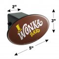 Willy Wonka And The Chocolate Factory Bar Logo Oval Tow Trailer Hitch Cover Plug Insert