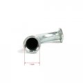 The Rop Shop 1 Exhaust Muffler Assembly With Pipe Screw-on Gasket Nuts