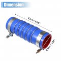 Uxcell Upper Coolant Hose For Peterbilt 320 335 337 340 348 365 367 384 386 387 388 389 567 579 587 2008-2022 Radiator