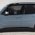Painted Body Side Molding Fe-ren15 For Jeep Renegade 2015 To 2023 White Wv 4 Piece Set Abs Material 