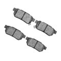 Front Disc Brake Pads For Honda Civic 1999 2000 Ceramic Friction Material Mechanical Pad Wear Sensor 1 38 Inner Height 3 48 In