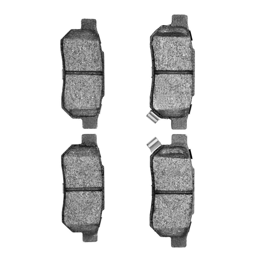 Front Disc Brake Pads For Honda Civic 1999 2000 Ceramic Friction Material Mechanical Pad Wear Sensor 1 38 Inner Height 3 48 In