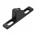 Uxcell 55mm X 9mm 19mm Zinc Alloy Sliding Door Window Lock Keeper Black