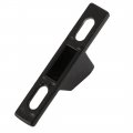 Uxcell 55mm X 9mm 19mm Zinc Alloy Sliding Door Window Lock Keeper Black