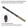 Uxcell 12pcs Jobber Drill Bits 7mm Black Nitride Gold Titanium Coated 4341 High Speed Steel Hss 135 Degree Split Point Twist