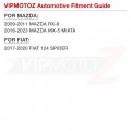 Vipmotoz Amber Led Strip Side Marker Light Front Fender Parking Lamp Replacement For Mazda Rx8 Mx-5 Miata Fiat 124 Spider