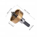 Uxcell 40mm Hss Drill Bit Hole Saw Stainless High Speed Steel Metal Alloy