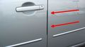 1991-1997 Mazda Mx-6 Black Door Edge Trim Molding Protectors 4 Qty Of 8 2 Pc 1992 1993 1994 1995 1996 91 92 93 94 95 96 97