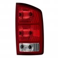 Ecotric Tail Light Compatible With 2002-2006 Dodge Ram 1500 2003-2006 2500 3500 Taillight Brake Turn Signal The Bulbs Rh