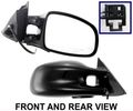 Kool Vue Mirror Passenger Side For 2002-2005 Pontiac Grand Am Power Glass Gm1321191