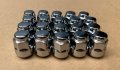 20pcs 611-201 M12x1 5 Thread Style Lug Nuts 1 20 Long Chrome 3 4 19mm Hex Replacement For Honda Steel Wheels Accord Civic Cr-v 