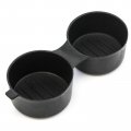 Red Hound Auto Dual Cup Holder Insert Replacement For 2006-2010 Ford Lincoln Fusion 2007-2009 Mkz 2006 Zephyr Front Only 