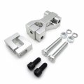 Httmt- Cnc Motorcycle Front Lowering Kit Silver New Compatible With Suzuki Ltr 450 Quadracer Atv P N Mt283-008