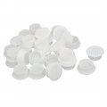 Uxcell Shoes Cabinet 35mm Plastic Square Mesh Hole Air Vent Louver Cover White 30pcs