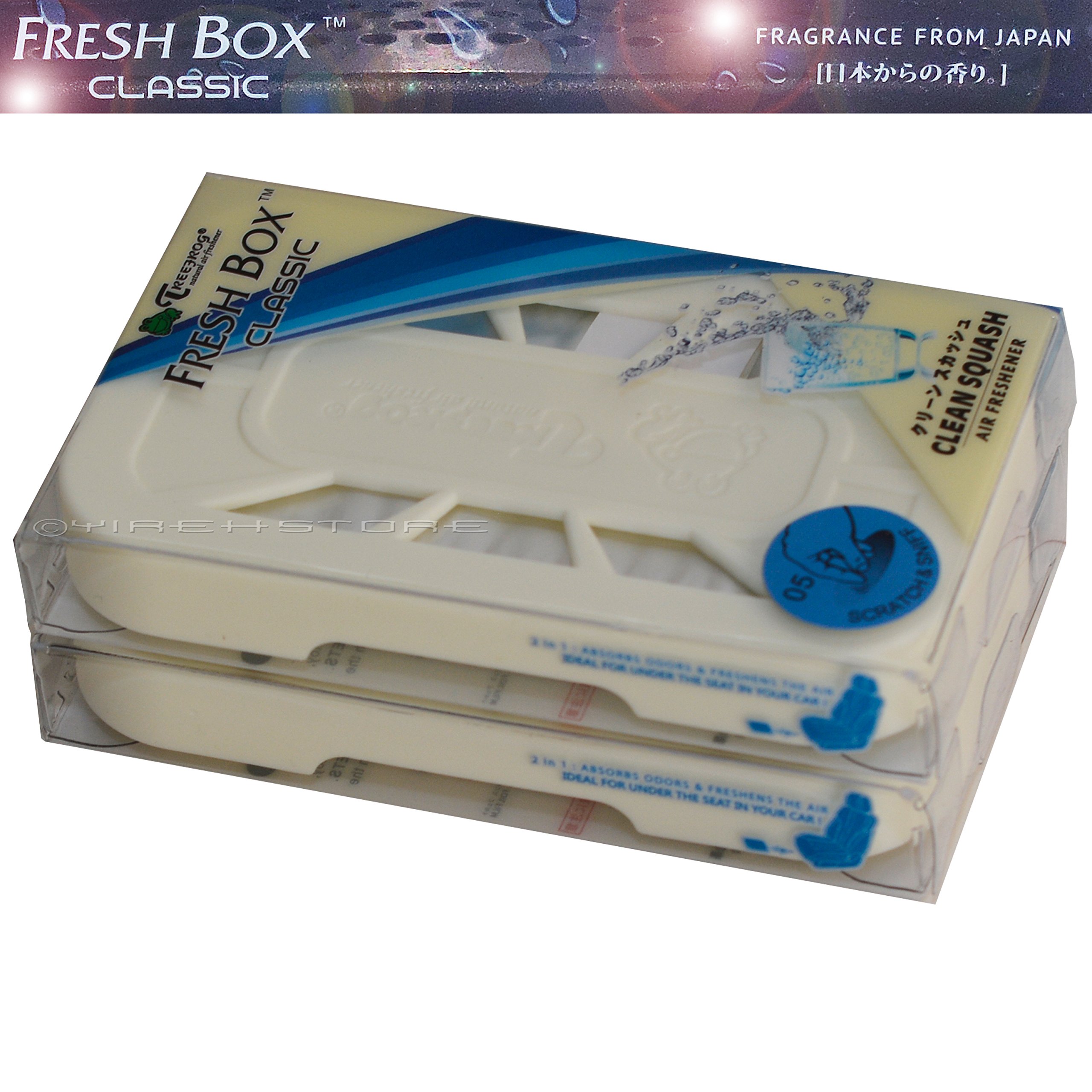 2-pack Treefrog Fresh Box Classic Clean Squash Scent Air Freshener Refill Cartridge