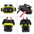 Muzzys Set Of Two 9005 9006 Led Female Pigtail Headlight Fog Light Adapter Wiring Harness Sockets Extension Conversion Kit Free