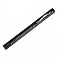 Uxcell Flush Bolt 12-inch Stainless Steel Security Door Guard Lever Action Latch Slide Lock Black