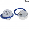 Heyiarbeit 1pcs Synchronous Motor Ac 110v 15-18rpm Turntable Cw Direction 4w Tyc-50 Horizontal Hole Tapping Shaft
