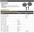 Timing Chain Camshaft Sprocket Kit Intake And Exhaust Compatible With 2007-2015 Mini Cooper