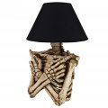 Design Toscano Rest In Pieces Gothic Skeleton Table Lamp