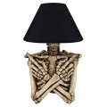 Design Toscano Rest In Pieces Gothic Skeleton Table Lamp