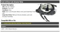 Front Left Driver Side Door Lock Actuator Motor And Latch Assembly Without Chrome Handle Compatible With 2009-2010 Nissan
