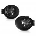 Chrome Housing Smoke Lens Front Fog Light Driving Lamp Assembly For 2002-2008 Dodge Ram 1500 2500 3500 Pickup Truck Bezel 