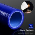 G-plus Silicone Radiator Hose Pipe Kit Clamps Compatible With 1995-1999 Mitsubishi Eclipse Turbo Coolant Blue