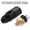 Uxcell Temperature Cooling Fan Switch Adapter Set 8an 160 F On-145 Off