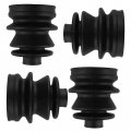 Caltric 2 Front Axle Inner Outer Cv Boot Kit Compatible With Arctic Cat 250 300 400 454 500 4x4 1998 1999 2000 2001