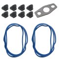 12637683 Valve Cover Gasket Set Replacement Fit For Chevrolet 1999-2015 Camaro 5 7l 6 2l 