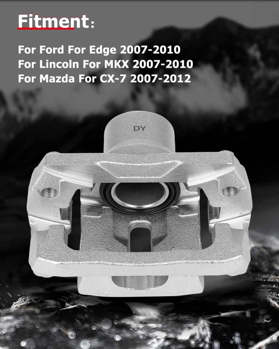 Rear Right Disc Brake Caliper Assembly With Bracket 18b5042 For Ford Edge 2007 2010 Lincoln Mkx Mazda Cx 7 2012 Passenger Side