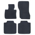 Velour Floor Mats For Bmw X1 F48 2016 2022 And X2 F39 2018 Custom Fit Front Rear Black Carpet Liners Anti Slip All Season Full 