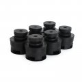 Topteng Car 12pcs Body Mount Bushing Set Kit 9551006j00 Fits For Nissan Patrol Gq Y60 Lwb Wagon 9552006j05