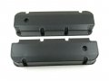 Fabricated Aluminum Valve Covers W Hole Black For Ford Big Block 429 460 E41363bc 