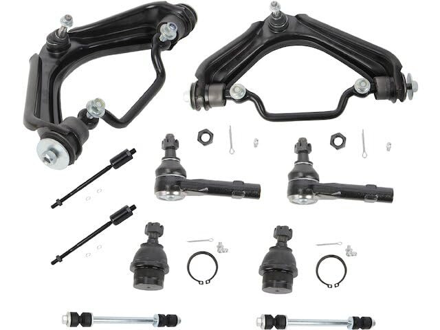Front Upper Control Arm Ball Joint Tie Rod End And Sway Bar Link Kit 10 Piece For 2002 2005 Ford Explorer 4 0l V6 Door Models